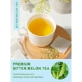 thumbnail image 3 of TeeLux Bitter Melon Tea Bags, Pure & Natural Momordica Charantia, Mild & Smooth Taste, Caffeine Free, 100 Count, 3 of 8