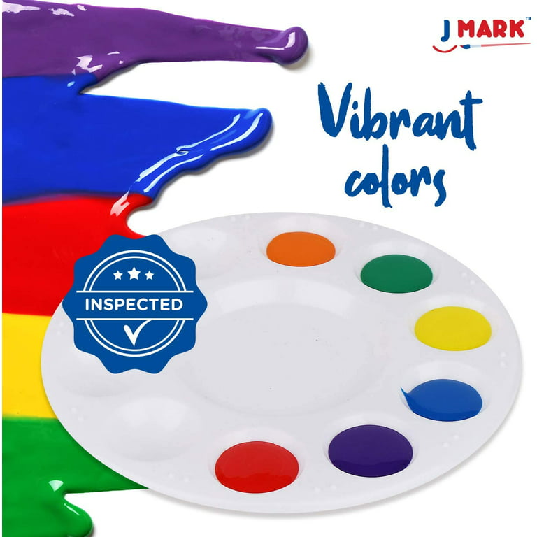 J MARK Washable Finger Paint Set for Toddlers 1-3