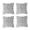 thumbnail image 4 of Stainless Steel Guitar Notched Gauges Set Up Luthier Tools Including String Action Guitar Notched Gauges, 4 of 8