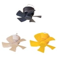 thumbnail image 5 of KUFptva Remote Controlled USB Powered Ceiling Fan Rechargeable Miniature Timing 3 Gears Electric Fan for Dorms and Tents Use, 5 of 7
