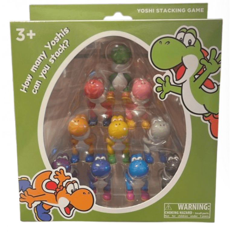 Universal Studios Super Nintendo World Yoshi Stacking Game Toy New