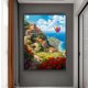 thumbnail image 3 of Kit Punto Cruz Con Flores Hilo Algodón Ecológico Bordado 9CT Art65x85cm, 3 of 9
