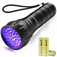 thumbnail image 1 of Linterna De Luz Negra Con Luz Ultravioleta, 21 Led, 395 Nm, Linterna De Luz Negra Ultravioleta, Mini Detector De Orina Para Mascotas Para Manchas Secas De Perros/Gatos, Curado De Resina A Juego Con El, 1 of 8