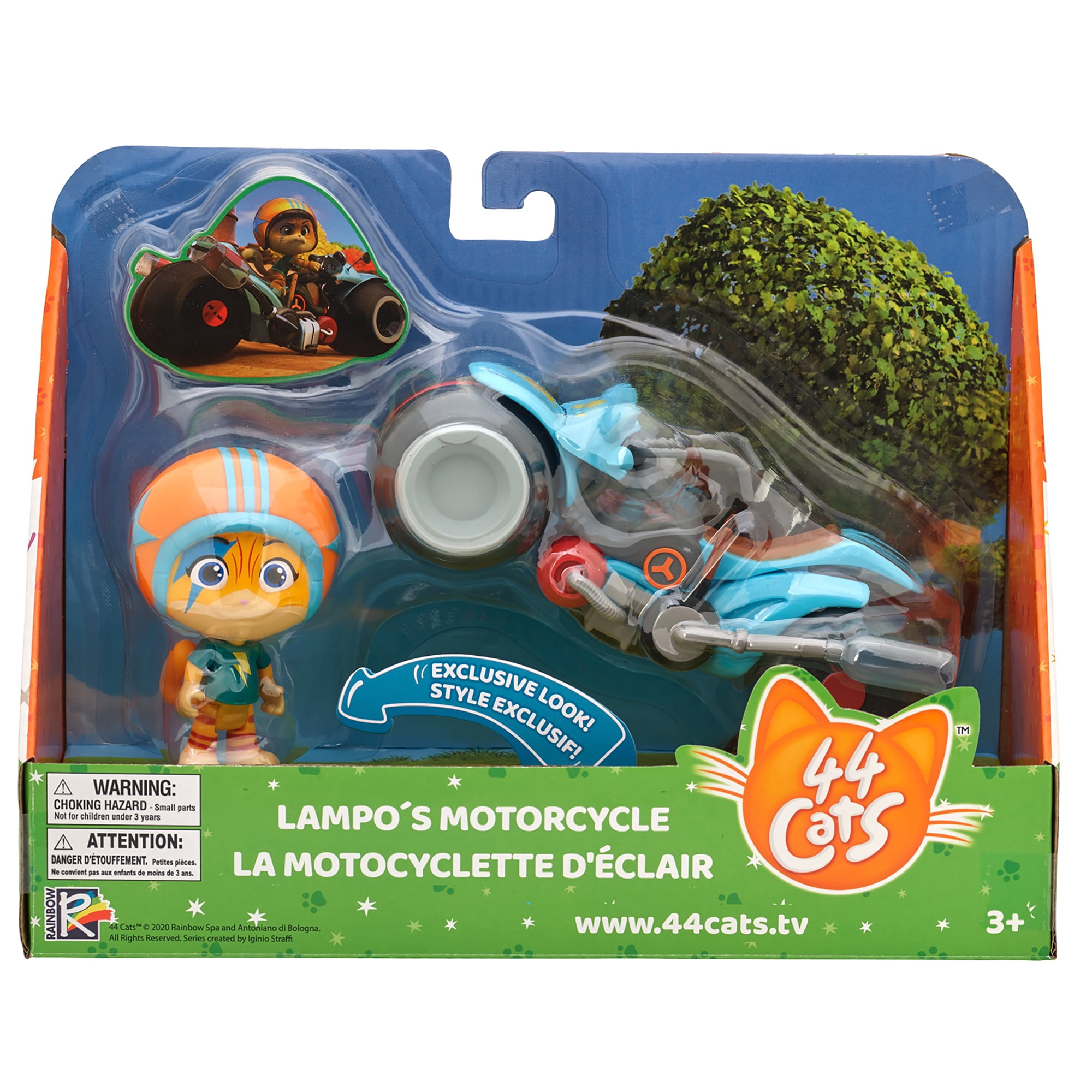 44 Cats Vehicle with 3" Lampo Figure