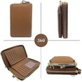 thumbnail image 3 of Bolsa de herramientas para mujer, bolso cruzado pequeño, cuero Pu ligero, bloqueo Rfid, bolsos cruzados para teléfono móvil, cartera con tarjetero de crédito, 3 of 5