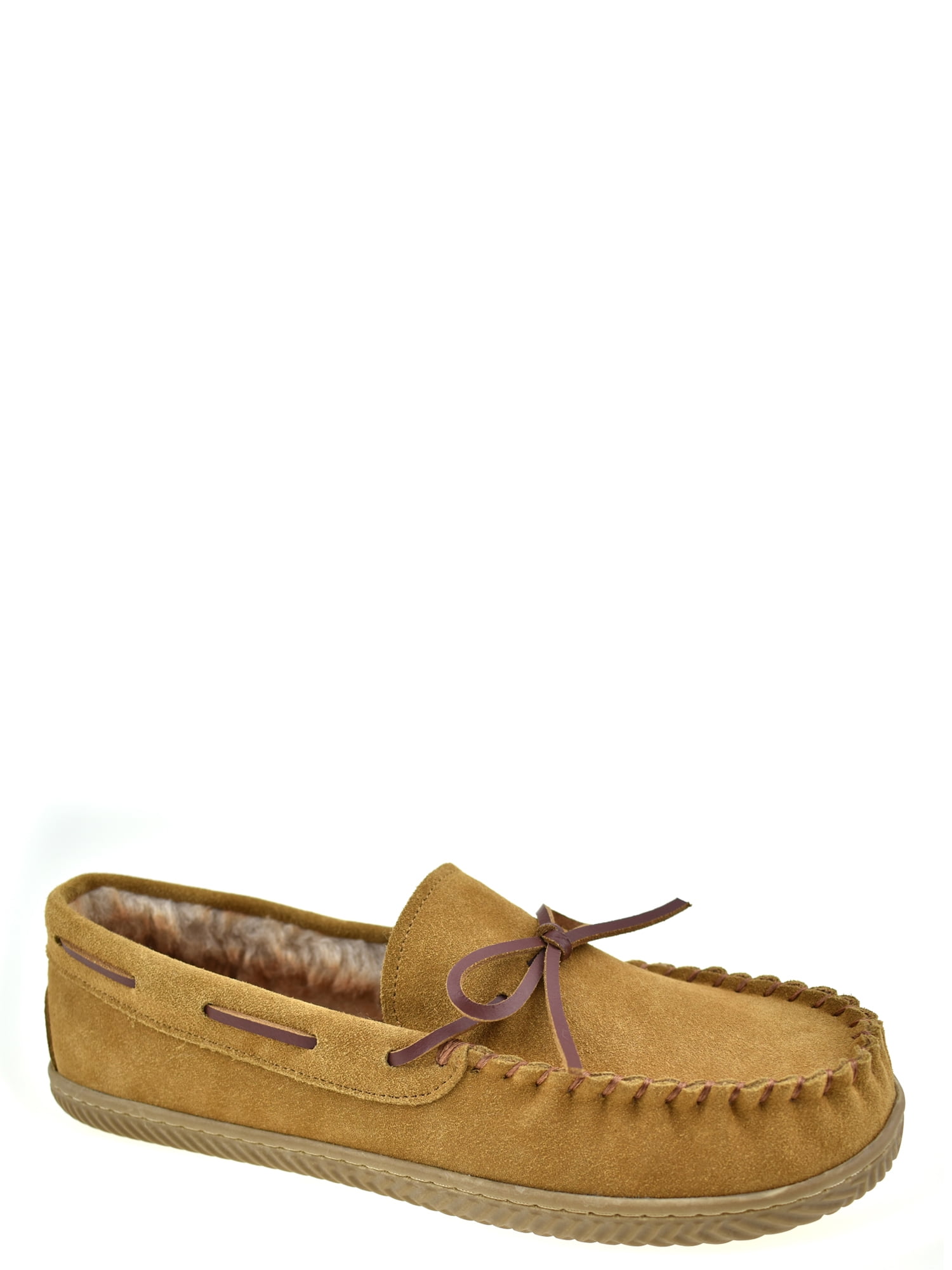DREAM PAIRS Men/'s Suede Faux Fur Lined Moccasin Slippers