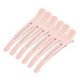 thumbnail image 1 of 6 pinzas de pelo de cocodrilo de color sólido para peluquería (rosa) Tmvgtek cuidado belleza, 1 of 8