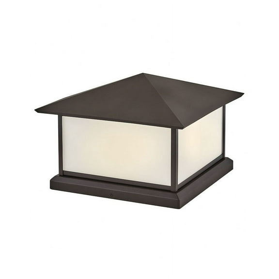28987TR-Hinkley Lighting-Walter - 20W 2 LED Outdoor Large Pier Mount Lantern-10.5 Inch Tall and 15 Inch Wide-Textured Oil Rubbed Bronze Finish