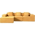 thumbnail image 3 of L shape modular sectional sofa, 3 of 5
