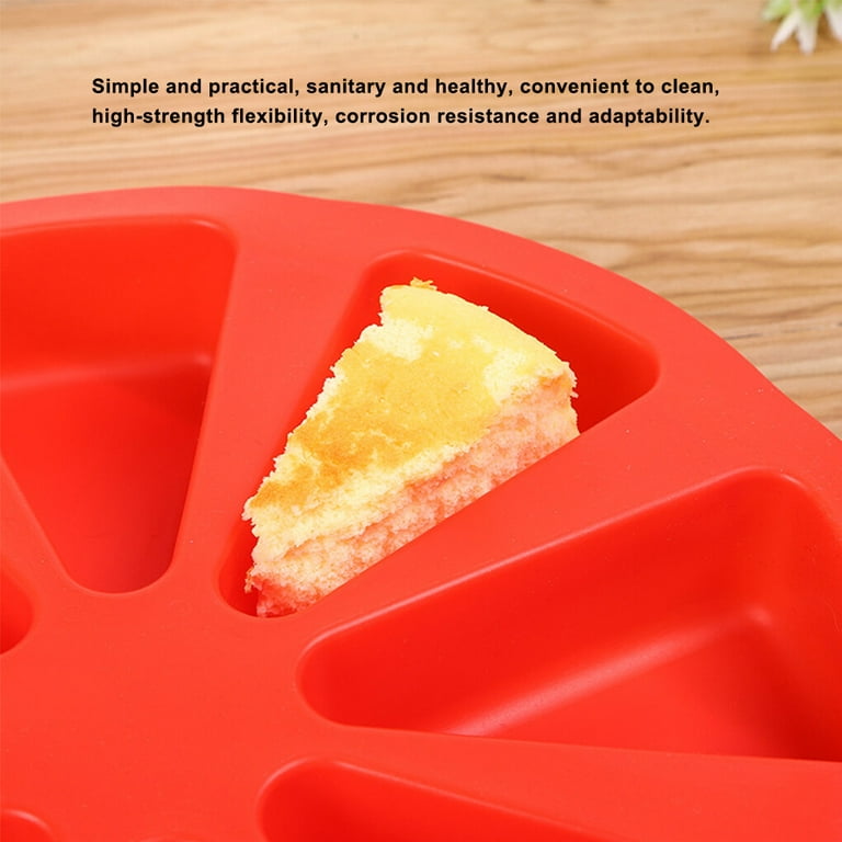 8-Cavity Round Silicone Mold for Soap, Cake, Bread, Cupcake, Cheesecake,  Cornbread, Muffin, Brownie, and More 