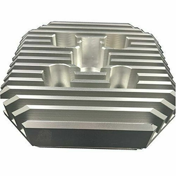 DONSP1986 Racing Head(Square Type/Silver) for 2 Stroke Bicyle Engine Kit 66cc/80cc Motor