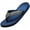 Navy/Black, variant on Norty Men's Soft EVA Flip Flop Thong Sandal Comfort, Style, and Durability