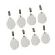 thumbnail image 5 of 8x Pesas para Manteles, Cortinas, Banderas de Jardín, Camping, con Clips de Acero Inoxidable Blanco 6 cm, 5 of 9