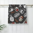 thumbnail image 5 of Haiem Japanese Sushi Hashi Printed Premium 27.5x16 Inch Microfiber Towel , High Absorbency, Soft & Plush , Quick-Dry, Vibrant Print , Ideal for Beach, Pool, Travel, and More, 5 of 6