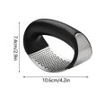 thumbnail image 3 of 1 Pcs Manual Garlic Press Peeler Chopper Crusher Kitchen Garlic Tools Accessories Sell Well, 3 of 5