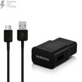 thumbnail image 2 of OEM Quick Fast Charger Compatible with Samsung Galaxy S9 Cell Phones [Wall Charger + 4 FT USB C Cable] - USB 2.0 Fast Charging Kit True Digital Adaptive Fast Charging - Black, 2 of 9
