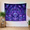 C, variant on XaaKee, Tapestry Wall Hanging, Astral Frog King, High-Quality Polyester, Large Tapestry, 60x40Inch