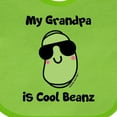 thumbnail image 4 of Inktastic Cool Beans Grandpa Boys or Girls Baby Bib, 4 of 4