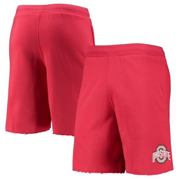 Men's Russell Scarlet Ohio State Buckeyes Pull-On Pocket Shorts