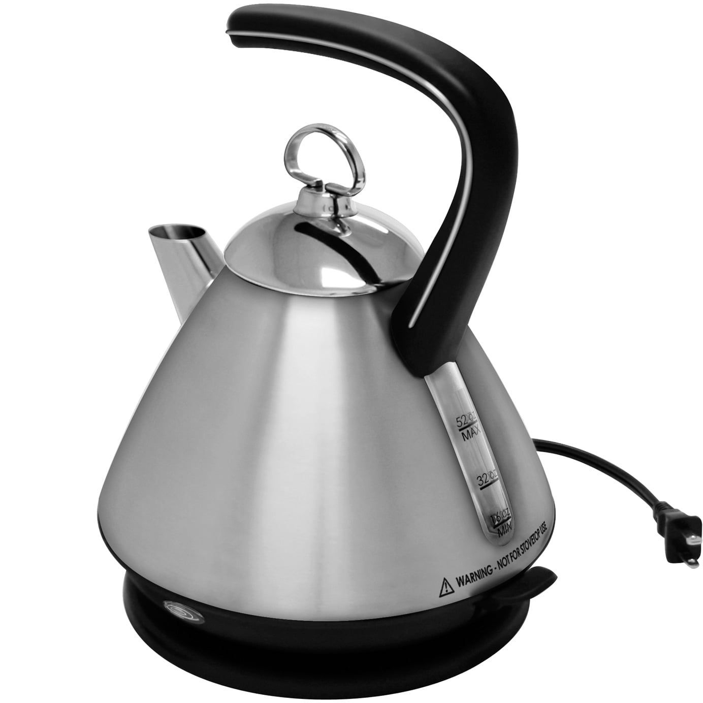 HadinEEon Electric Gooseneck Kettle 100% Stainless Steel BPA-Free Tea Kettle,  Electric Pour Over Coffee Kettle Pot Portable Cordless Teapot with Auto  Shut-Off Protection, 1000 Watt, 0.8L (Red) 
