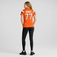 thumbnail image 5 of Women's Nike Quinn Meinerz  Orange Denver Broncos Team Game Jersey, 5 of 7