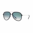 thumbnail image 1 of Ray-Ban RB4298-63343A Gafas de sol con lente degradada verde aviador azul plateado Ray-Ban RB4298-63343A, 1 of 1