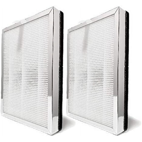 Replacement True HEPA Filter MA-25R Compatible with MA-25 Air Purifier. 2 Packs