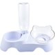 thumbnail image 1 of Cuenco para perros y gatos, cuenco para comida para perros y gatos con soporte elevado, alimentador lento automático 2 en 1, comedero para mascotas de doble cuenco para proteger la columna cervical y beber automáticamente Rojo Verde Cocina, Decoración y Otros, 1 of 5