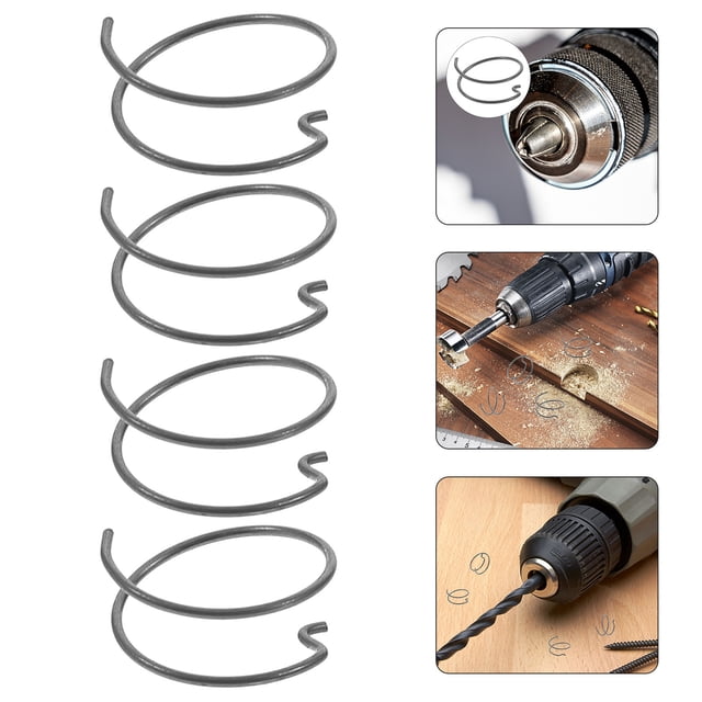 UPGRATOR 4Ud Resorte De Repuesto Para Impact Driver Material De Alta Calidad Ligero Y Compatible