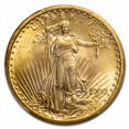 thumbnail image 2 of 1907 $20 St Gaudens Gold Double Eagle MS-64 PCGS, 2 of 3