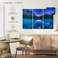 thumbnail image 5 of Elephant Stock Lake Louise Magical Sunrise Wall Art - Horizontal Multi Panel Canvas - Living Room Wall Decor - Nature Multi Panel - Blue And Teal Decor - 50" x 32", 5 of 8