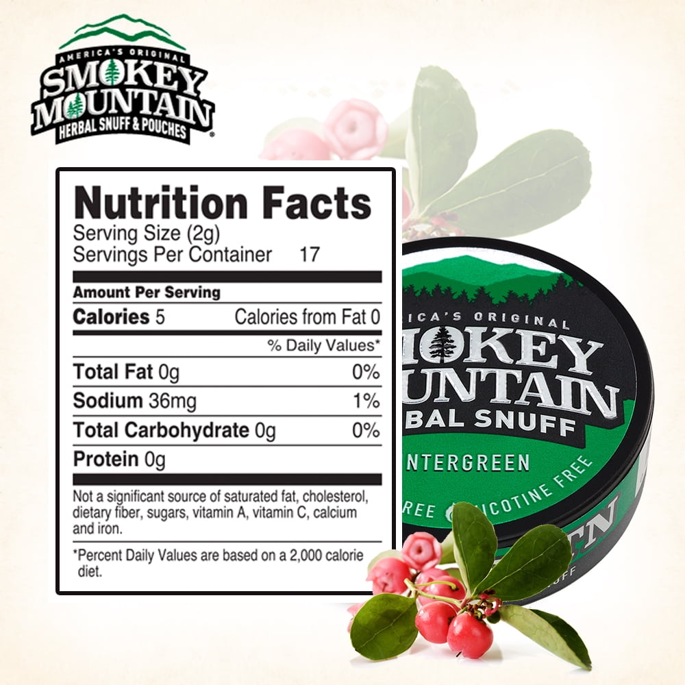 smokey mountain tobacco free near me Herbal Snuff Premium Classic - 1 Oz free alternative with the same great flavor as traditional chewing tobacco pouches. Smokey Mountain Herbal Snuff, Classic