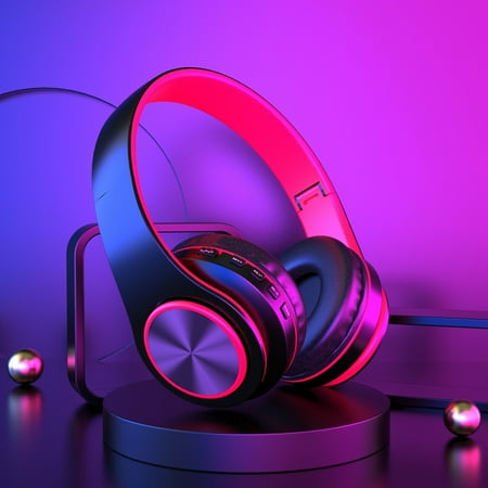 Headphones Bluetooth Headset With Microphone Wireless Headset With Mic Bluetooth 5.0 Headset 10 Hrs Working Time Noise Cancelling Bluetooth Headset Noise Cancelling Headphones