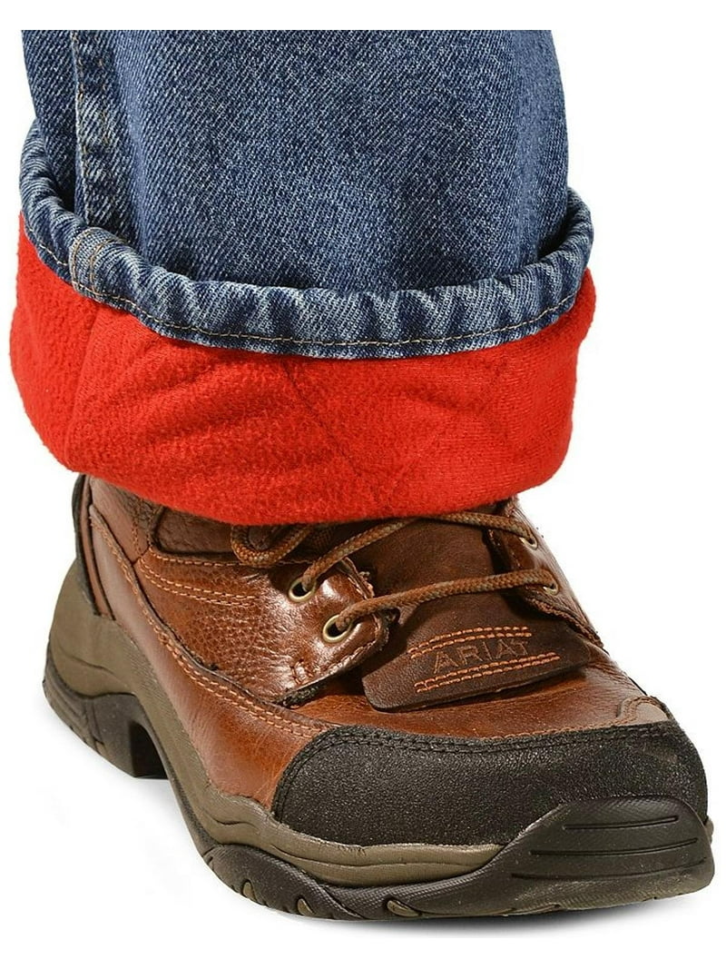 Wrangler Men's Jeans Rugged Wear Relaxed Fit Flannel Lined