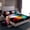 White Yellow Green Teal, variant on Castle Fairy Basketball Sport Twin Sheet Sets for Female Men,Flame Lightning Bedding
