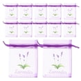 thumbnail image 1 of GOOHOCHY 30 bolsitas vacías de lavanda con cordón - Bolsas rellenables para aromaterapia con flores secas - Almacenamiento de fragancias vacío para armario de casa (8,9 x 7,9 x 0,1 cm), 1 of 8
