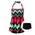 thumbnail image 4 of Conjunto de ropa de playa con estampado de bikini con estampado floral de moda para mujer Fridja nalpqowj58439, 4 of 5