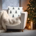 thumbnail image 4 of Nkmbld Christmas Decor Throw Pillow Covers Christmas Holiday Pillowcase, Embroidered Pillow Cases for Couch Bedroom Living Room Decor, Gray, 4 of 8