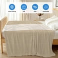 thumbnail image 4 of Rustic Vintage Cooling Blanket, Lightweight Breathable Summer Throw Blanket with Double Sided Cold Effect,Farmhouse Countryside Linen Texture Picnic Beach Blankets Bed Sheet for Hot Sleepers 40"x60", 4 of 8