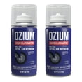 thumbnail image 1 of Nebulizador de aire Ozium Air Sanitizer para coche, 57 ml, eliminador de olores, paquete de 2, 1 of 8