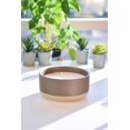 thumbnail image 3 of Better Homes & Gardens Soft Cashmere Amber Scented 16oz Ceramic Dish 3-Wick Candle, 3 of 5