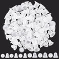thumbnail image 7 of 300Pcs 2 Sizes Small Tattoo Ink Cups Clear Silicone Transparent Semi Permanent Base Microblading Caps Makeup Pigment Containers Holders Accessories, 7 of 7