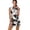 Brown Cow Print, variant on Uorisanigo Western Horse Workout Active Athletic Dresses with Shorts Size XS Comfortable Zipper Neck Sleeveless Workout Athletic Dresses 2 Piece Sets for Workout Exercise