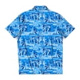 thumbnail image 2 of SCALES FLA Living Short Sleeve Polo Blue, 3XLarge, 2 of 4