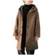 thumbnail image 2 of Abrigo y chaquetas casuales con capucha de manga larga para niños, abrigo con capucha de color liso con bolsillos y botones para adultos, chaqueta cálida informal de invierno, blusa de poliéster para, 2 of 6
