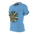 thumbnail image 3 of Sunflower Western Light Blue Women's AOP Cut & Sew Tee, 3 of 6