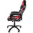 thumbnail image 3 of ViscoLogic Chaise de Bureau Pivotante de Style de Course de Jeu YARIS (Rouge Noir), 3 of 6
