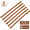 Wood Grain, variant on Spring Tension Curtain Rods, Adjustable 12 to 20 Inch No Drill Tension Rods for Windows, Cabinets, Closets and Cupboards