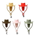 thumbnail image 3 of Injueey Tapón de botella de vino divertido con forma de sombrero de vaquero, único y práctico tapón de silicona para vino con forma de Cocina y Comedor do, 3 of 6