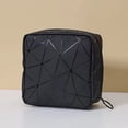 thumbnail image 2 of Bolsa de almacenamiento de toallas sanitarias Lingge - negra, bolsa sanitaria, caja de almacenamiento portátil para toallas sanitarias, bolsa menstrual femenina, bolsa con cremallera para copa menstru, 2 of 5